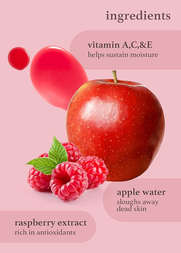 NOONI Korean Lip Oil Set - Appleberry & Applecherry | Long-Lasting, Moisturizing, Plumping, Revitalizing for Dry Lips, Waterproof, No Peel Off, Stocking Stuffers, lip plumper 0.12 FL Oz x 2ea