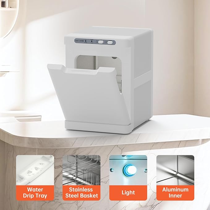 Hot Towel Warmer for Spa,2-in-1 Thermostatic Towel Heater,5L Mini Towel Warmer with Quick and All-Round Heating for Facial SPA,Beauty Salon,Esthetician and Bathroom