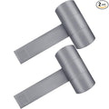 Pinkunn 2 Pcs Hot Tub Headrest Bathtub Headrest Pillow Waterproof Spa Head Pillows with Weighted Back for Bath Neck Head and Back Support Women Men(Gray)