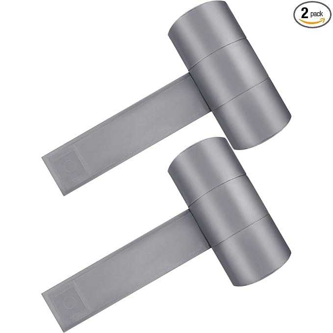 Pinkunn 2 Pcs Hot Tub Headrest Bathtub Headrest Pillow Waterproof Spa Head Pillows with Weighted Back for Bath Neck Head and Back Support Women Men(Gray)