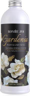 ROMIIE ZOI Gardenia Room Spray Refill - 500ml / 16.8 Fl Oz - Creamy Floral Fragrance for an Elegant, Luxurious Ambiance - Concentrated Air Freshener