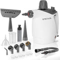 TICYACK Handheld Steam Cleaner, Steam Cleaner with 16 PCS Accessory & Safety Lock, 500ML Capacity, Multi-Surface Deep Cleaning for Home, Car, Bathroom, Grout, Floor, Window (White)