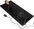 Gollense Sauna Blanket Portable Saunas for Home Dry Sauna Bag Waterproof PU Leather, 60℉-175℉, 1-99 Min Timer, 6ft x 3ft, Black