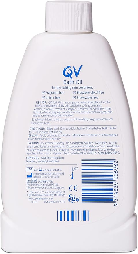 QV Bath Oil 250ml