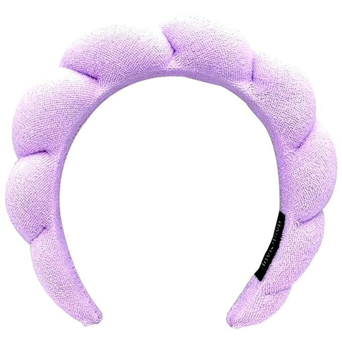 Spa Terry Cloth Headbands for Facial Skincare, Makeup Application, and Face Washing - Puffy and Absorbent Design for Mask, Skin Treatment
