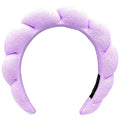 Spa Terry Cloth Headbands for Facial Skincare, Makeup Application, and Face Washing - Puffy and Absorbent Design for Mask, Skin Treatment