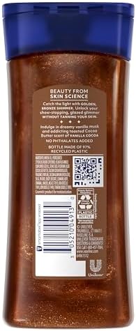 Vaseline Glazed and Glisten Golden Hour Body Gel Oil Shimmering 6.8oz 1ct - Image 2