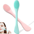 2 PCS Facial Cleansing Brush,2 in 1 Silicone Face Mask Brush for Exfoliating,Massaging,Remove Blackheads,Deep Pore Cleansing,DIY Mask