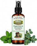 Peppermint & Eucalyptus Pre-Toilet Spray – Stops Odor Before It Starts, Toilet Odor Eliminator, 4 oz (200+ Uses), Travel Size for Home & Work