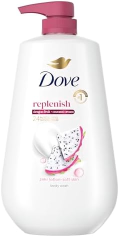 Dove Replenish Body Wash, Dragon Fruit & Coconut Cream, 30.6 oz by Dove