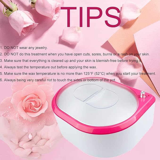 2.7L Paraffin Wax Machine Moisturizing Paraffin Bath Hand Therapy Warmer Kit for Smooth and Soft Hands Feet Skin Salon Spa Paraffin Equipment Rapid Heating Easy to Use
