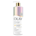 Olay Body Lotion for Women, Firming with Collagen Peptides Serum, Visibly Firmer Skin, 24hr Moisture & Hydration, Fast Absorbing Formula, Vitamin B3 Complex, For All Skin Types, 17 fl oz (Pack of 6)