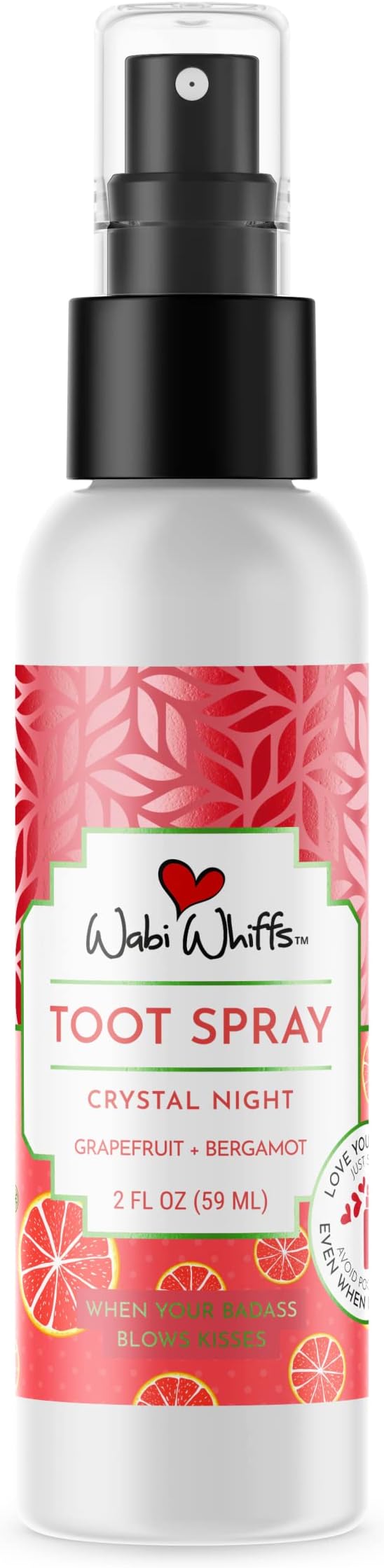 Wabi Whiffs Room and Bathroom Toot Sprays (Crystal Night)
