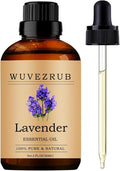 Lavender Essential Oils, 60ML Pure and Natural Essential Oil for Aromatherapy Diffuser - Lavender /2 Fl Oz
