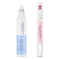 Cuticle Care Kit - Cuticle Remover Gel (1oz) & Ceramic Pusher with Nourishing Oil Pen (2ml). Complete At-Home Manicure & Pedicure Set for Dry & Damaged Nails. Salon Results (Gel+Pink Pen)