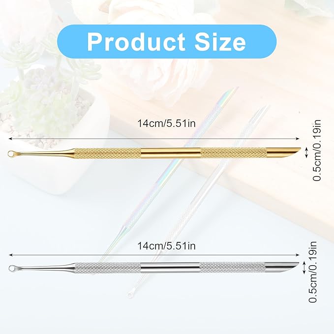 2PCS Pre Treatment Cuticle Pusher