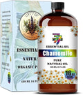 Chamomile Essential Oil - GV77ZF Chamomile Oils for Diffusers, Humidifiers, DIY Candles, Soap, Cleaning, Home, Office, Yoga, Massage, Gifts - 16 fl oz (480 ml)