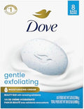 Dove Gentle Exfoliating Beauty Bar Soap , Renewing 8 Count 3.75 oz by Dove