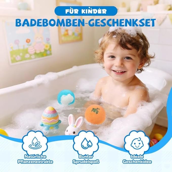 12-Piece Bath Bomb Gift Set for Kids, Bath Bombs for Kids with Surprise Inside, 12 Pack Kid Bath Bombs Gift Set, Organic Colorful Bubble Bath Fizzy Ball, Fun Educational Toy Fizzy (#A(15PC))