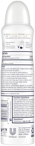 Dove Invisible Antiperspirant Deodorant Dry Spray Sheer Fresh 3.8 oz 12CT - Image 2
