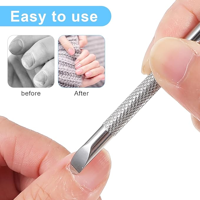 2PCS Pre Treatment Cuticle Pusher