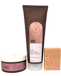 Bath and Body Coco Shea Full Size - Moisturizing Body Wash - Body Butter with Rosebud Ranch Goat Milk Soap Sample