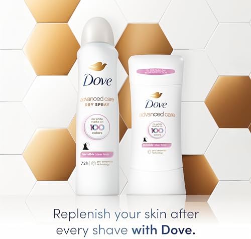 Dove Invisible Antiperspirant Dry Spray Clear Finish 3PK 3.8 oz - Image 3