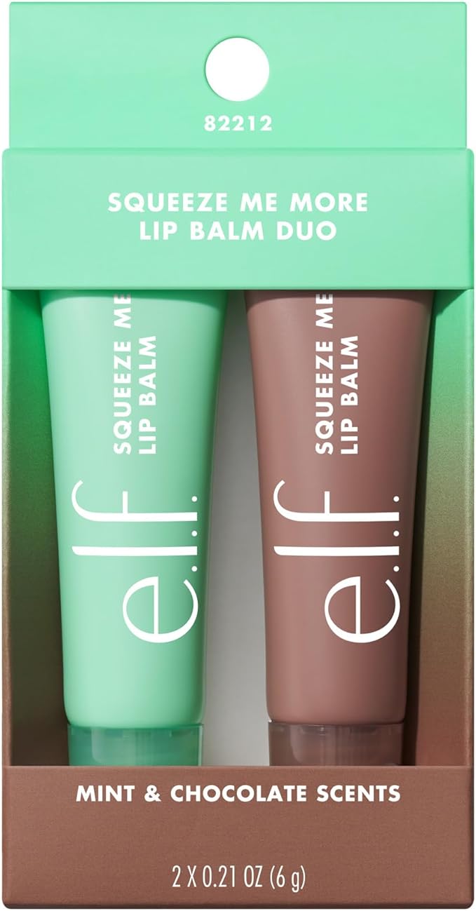 e.l.f. Squeeze Me Lip Balm, Moisturizing Lip Balm for A Sheer Tint of Color, Infused with Hyaluronic Acid, Vegan & Cruelty-Free