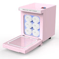 Hot Towel Warmer for Spa, Small Towel Warmer for Esthetician, Mini Towel Warmer for Facial Salon Beauty, Professional Towel Heater Towel Warmer Cabinet(5.5L-Pink)