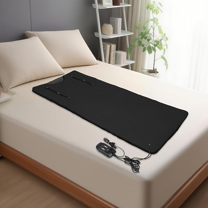 Portable Sauna Blanket for Home, Infrared Sauna for Relaxation, Portable Full Body Sauna Blanket with Carry Bag, 95-167℉, 5-60 Minutes Timer, 5.9 ft x 2.62 ft