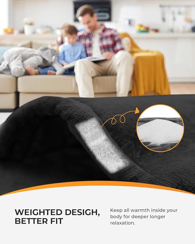 CooCoCo Heating Pad for Neck and Shoulders and Back Pain Relief, HSA Eligible 24"x37" Electric Heat Pad, Auto Shut Off, ETL Certified, Black