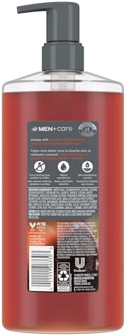Dove Men Moisturizing Body Wash, Bourbon Vanilla + Hazelnut, 26 oz - Image 4