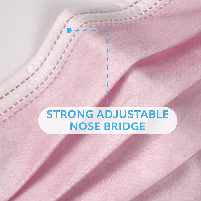 MAGICARE Disposable Face Masks - Premium 3 Ply Face Mask - Various Color Options, 50ct Box