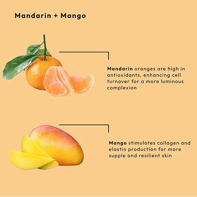BCL Spa Mandarin + Mango Professional Pedicure Kit Foot Spa Set – Exfoliate, Hydrate & Refresh Skin | Dead Sea Salt Soak, Sugar Scrub, Moisture Mask & Massage Cream | Professional & Home Uses