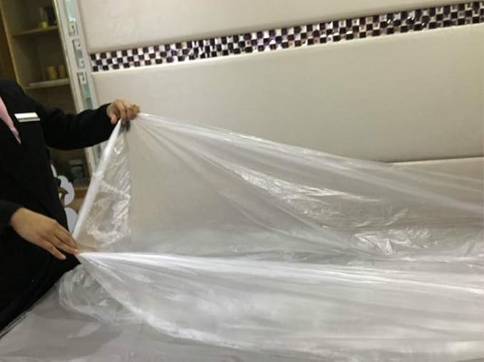 Disposable Plastic Sauna Bags For Heating Blanket Better With Hot Cream Pack of 10pcs 20pcs 50pcs Elitzia ETS333 (Pack of 10)