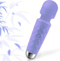 GWWJGSN Portable Full-Body Massager-Multi-Frequency Switching at Will, Durable Silicone Shell, Ultra-Convenient to Carry on outings and Trips（Lavender Purple）
