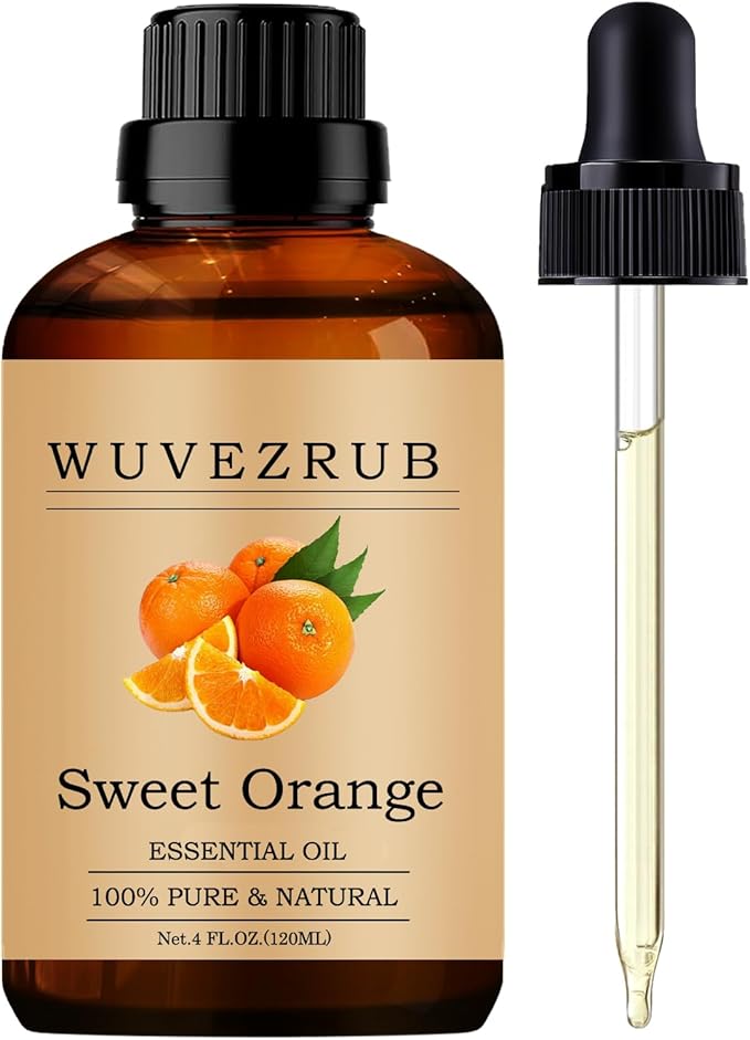 SweetOrange Essential Oils,120ML Pure and Natural Essential Oil for Aromatherapy Diffuser - SweetOrange /4 Fl Oz