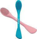 RamPula Pore Brush & Face Mask Applicator, Lymphatic Drainage Brush | Face Scrubber, Silicone Jelly Brush for Deep Pore Cleansing, Face Brush for Lymphatic Drainage Massager, Applicator for Mud, Clay