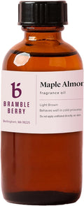 Bramble Berry Maple Almond Sweet Syrup & Roasted Scent for Soap Making, Candles, Lotion, Bath Bombs & Perfume | Skin Safe, Vegan, Paraben & Phthalate Free, DIY Craft Essential