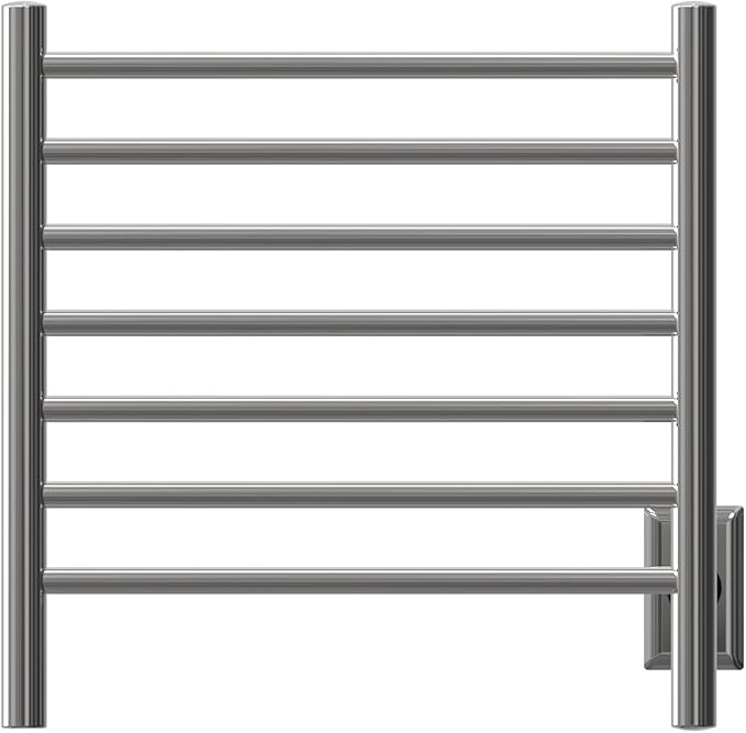 Amba RWHS-SP Radiant Small Hardwired Plug-in Combo 7 Bar Towel Warmer in Polished