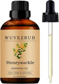 Honeysuckle Essential Oils, 60ML Pure and Natural Essential Oil for Aromatherapy Diffuser - Honeysuckle /2 Fl Oz
