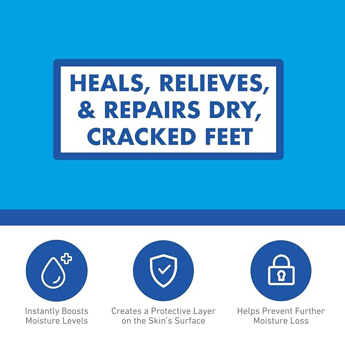O'Keeffe's K0280004-12 Healthy Feet Foot Cream Tube (12 Pack), 3 oz