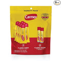 Carmex Classic Medicated Lip Balm Pack, Lip Moisturizer for Chapped Lips, 9-Count Variety Pack Bag (7 Tubes, 2 Sticks)