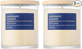 Bath & Body Works Single Wick Candle, Mahogany Coconut Candle, Long-Lasting Burn Up to 45 Hours, Exclusively Fragranced Soy Wax Blend, 8 oz - 2 Pack