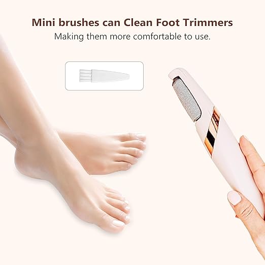 2 Pcs 5 FT Replacement Charger Cable for Flawless Pedi, Compatible with Finishing Touch Flawless Electric Foot Callus Remover, USB to DC Barrel Charging Cord for Flawless Pedicure Tool Pedicure Wand