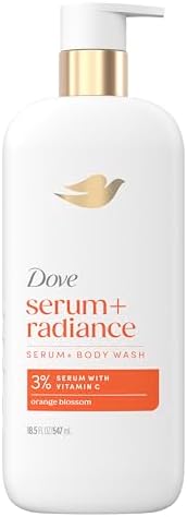 Dove Serum+ Radiance Body Wash, 3% Serum with Vitamin C, 18.5 oz by Dove
