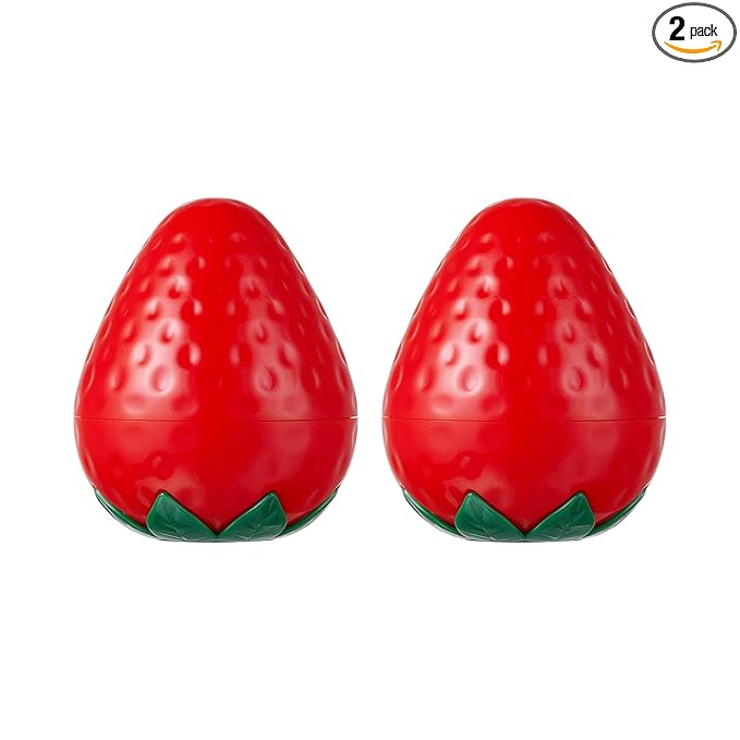 TONYMOLY Strawberry Valentine’s Day Hand Cream 2-Pack – Hydrating Hand Lotion with Strawberry Extract & Shea Butter, Cute Giftable Duo for Dry Hands, Sweet Self-Care & Galentine’s Gift