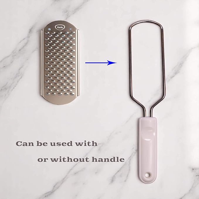 Vanfa Replacement Blades #79018 for Pedicure Foot File Scrubber Callus Remover (Pack of 10)