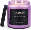 Lavender Scented Candle for Relaxation, 13oz Soy Wax Candle, 70–80 Hour Burn Time, Calming Home Fragrance, Clean Burning Candle, Gift for Women Men, Bedroom & Self Care Use