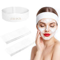 Yofuly 150PCS Disposable Facial Headbands for Women – Soft Non-Woven Spa Headbands for Facials, Makeup Removal, Skincare Routine, Salon & Esthetician Use – One Time Use Stretch Hair Wraps